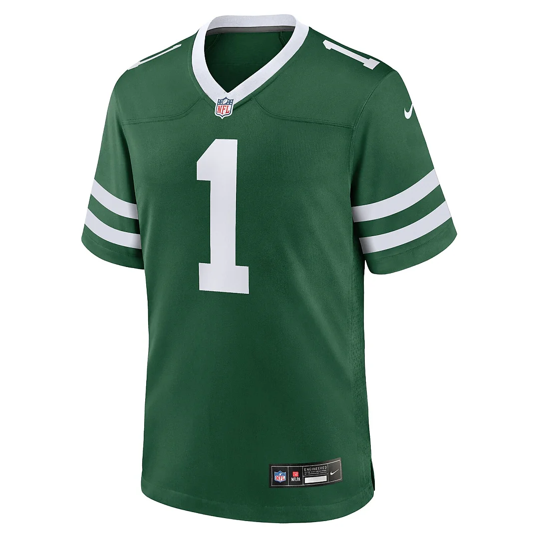 Zennovawear Ahmad Sauce Gardner New York Jets Game Jersey - Legacy Green