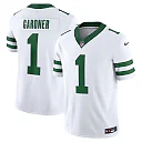 Zennovawear Ahmad Sauce Gardner New York Jets Vapor FUSE. Limited Jersey - Legacy White