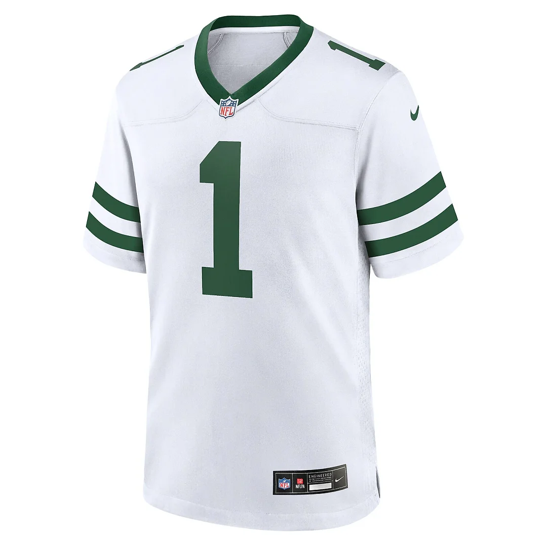 Zennovawear Ahmad Sauce Gardner New York Jets Game Jersey - Legacy White