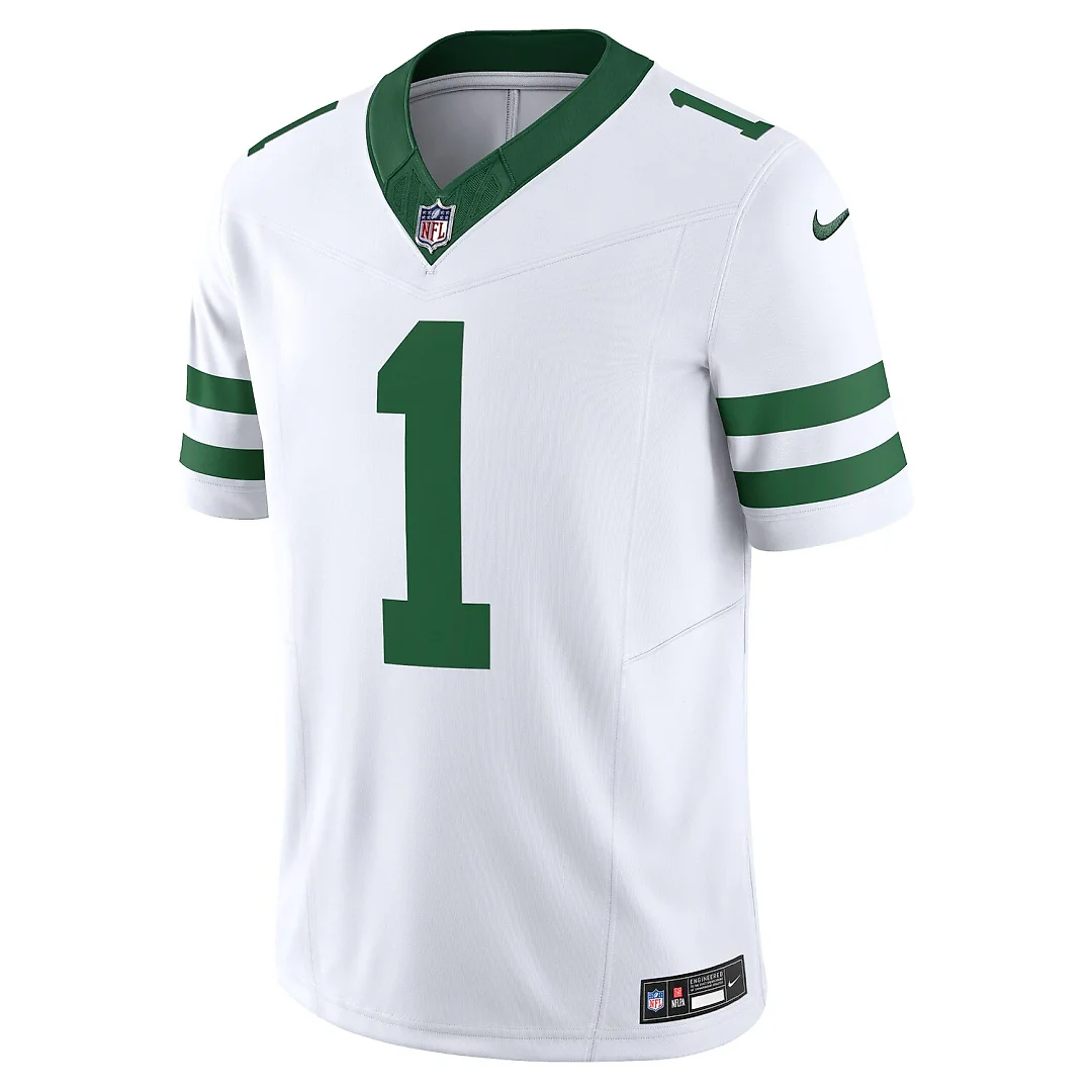Zennovawear Ahmad Sauce Gardner New York Jets Vapor FUSE. Limited Jersey - Legacy White