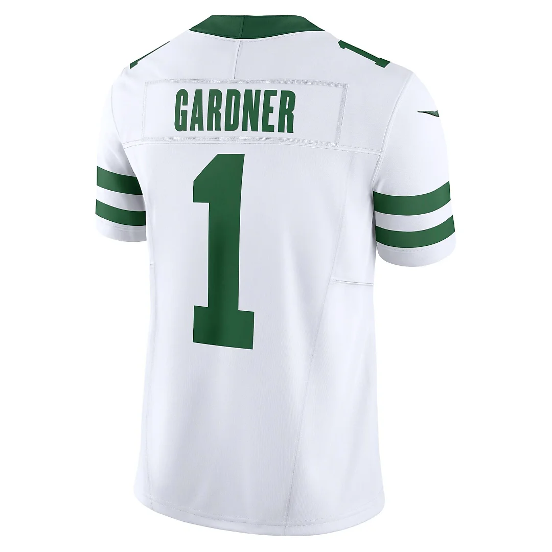 Zennovawear Ahmad Sauce Gardner New York Jets Vapor FUSE. Limited Jersey - Legacy White