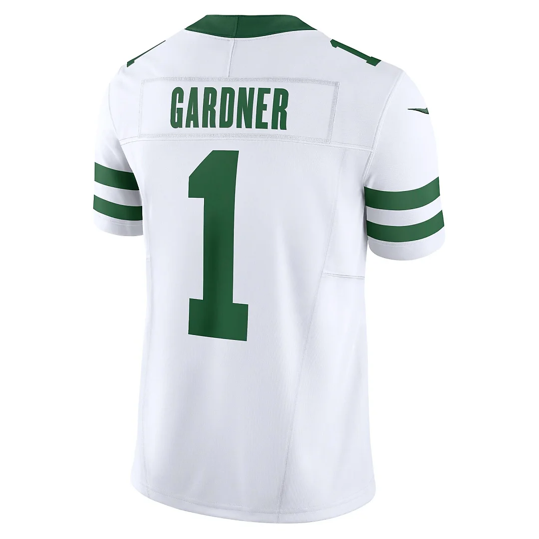 Zennovawear Ahmad Sauce Gardner New York Jets Vapor FUSE. Limited Jersey - Legacy White