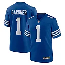 Zennovawear Ahmad Sauce Gardner Indianapolis Colts Alternate Game Jersey - Royal