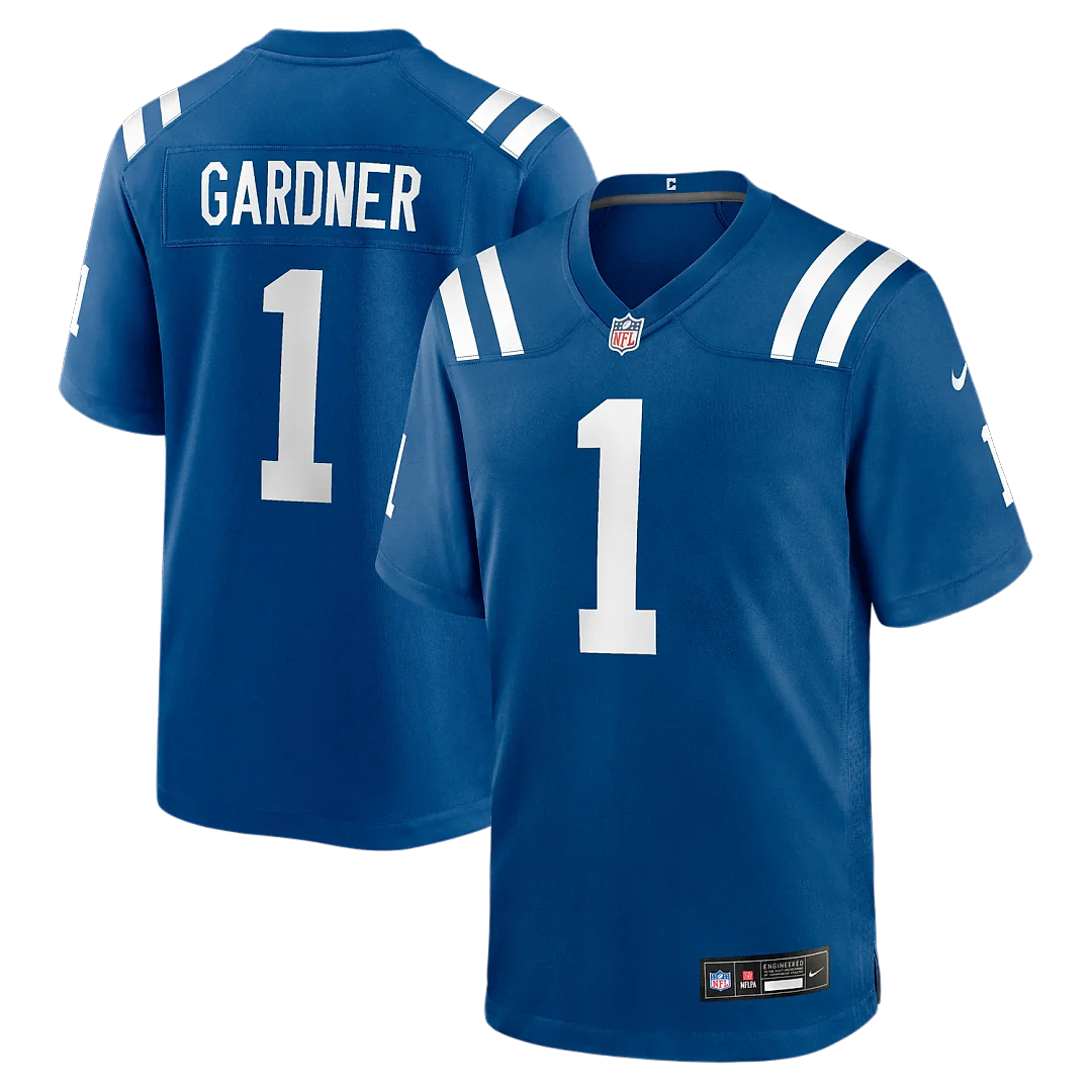 Zennovawear Ahmad Sauce Gardner Indianapolis Colts Team Game Jersey - Royal