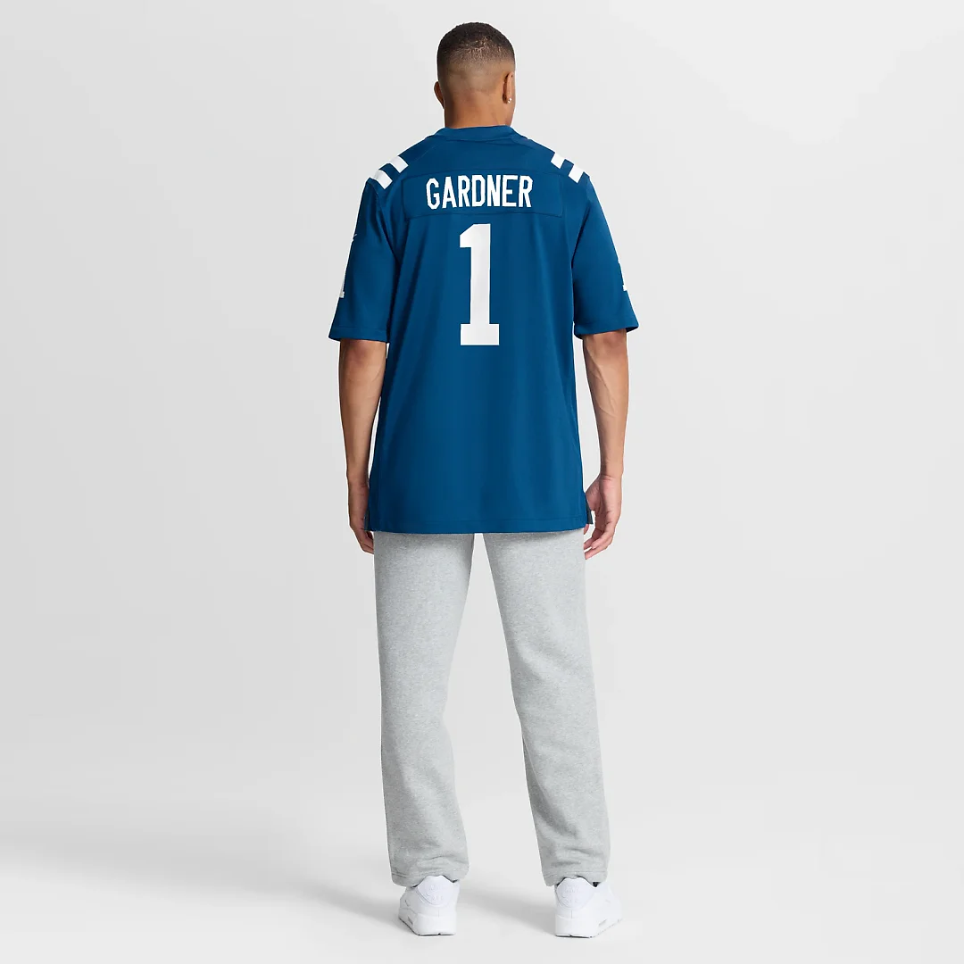Zennovawear Ahmad Sauce Gardner Indianapolis Colts Team Game Jersey - Royal