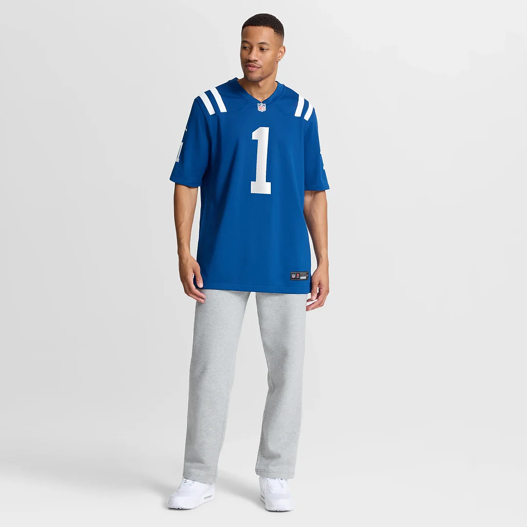 Zennovawear Ahmad Sauce Gardner Indianapolis Colts Team Game Jersey - Royal