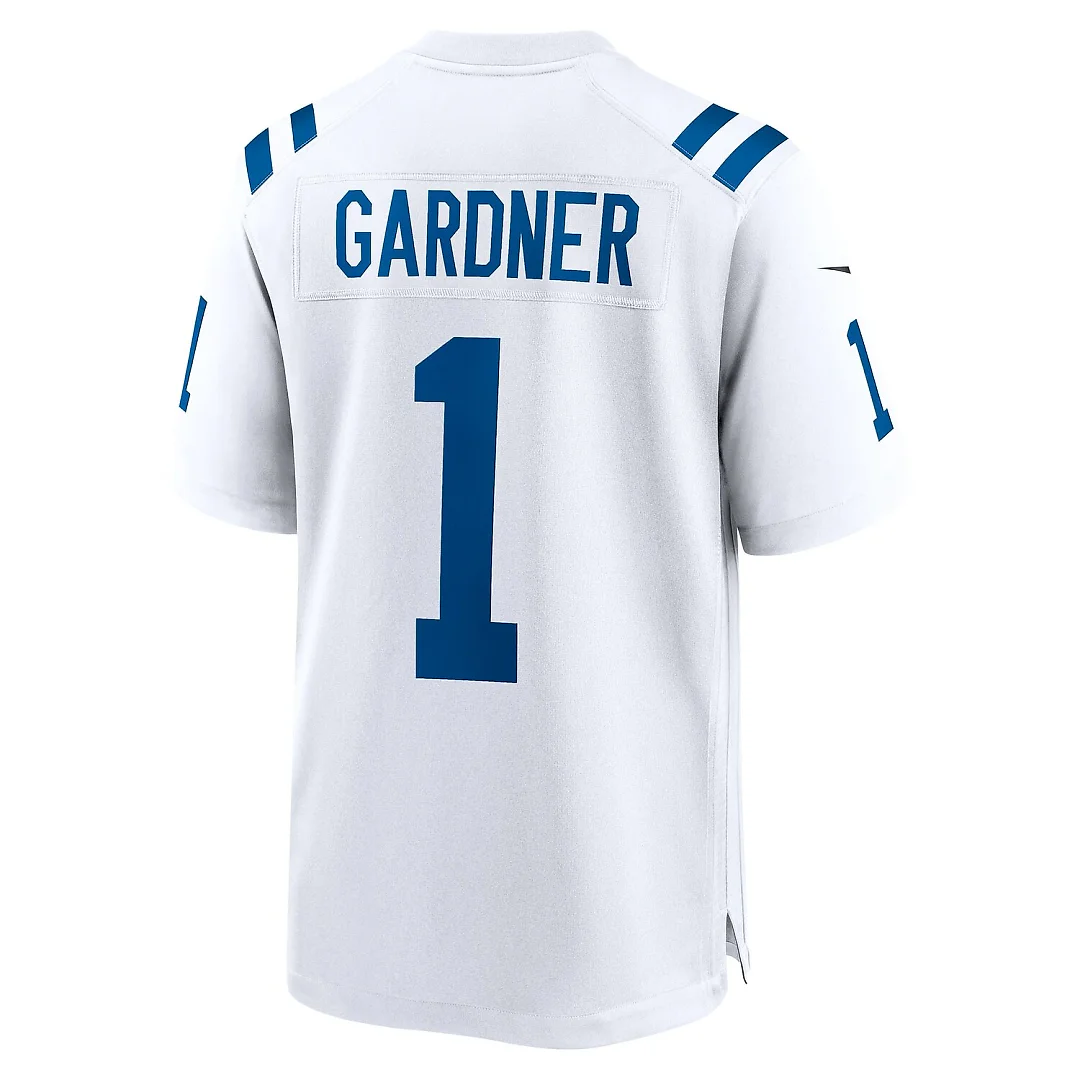 Zennovawear Ahmad Sauce Gardner Indianapolis Colts Game Jersey - White