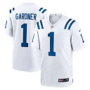Zennovawear Ahmad Sauce Gardner Indianapolis Colts Game Jersey - White