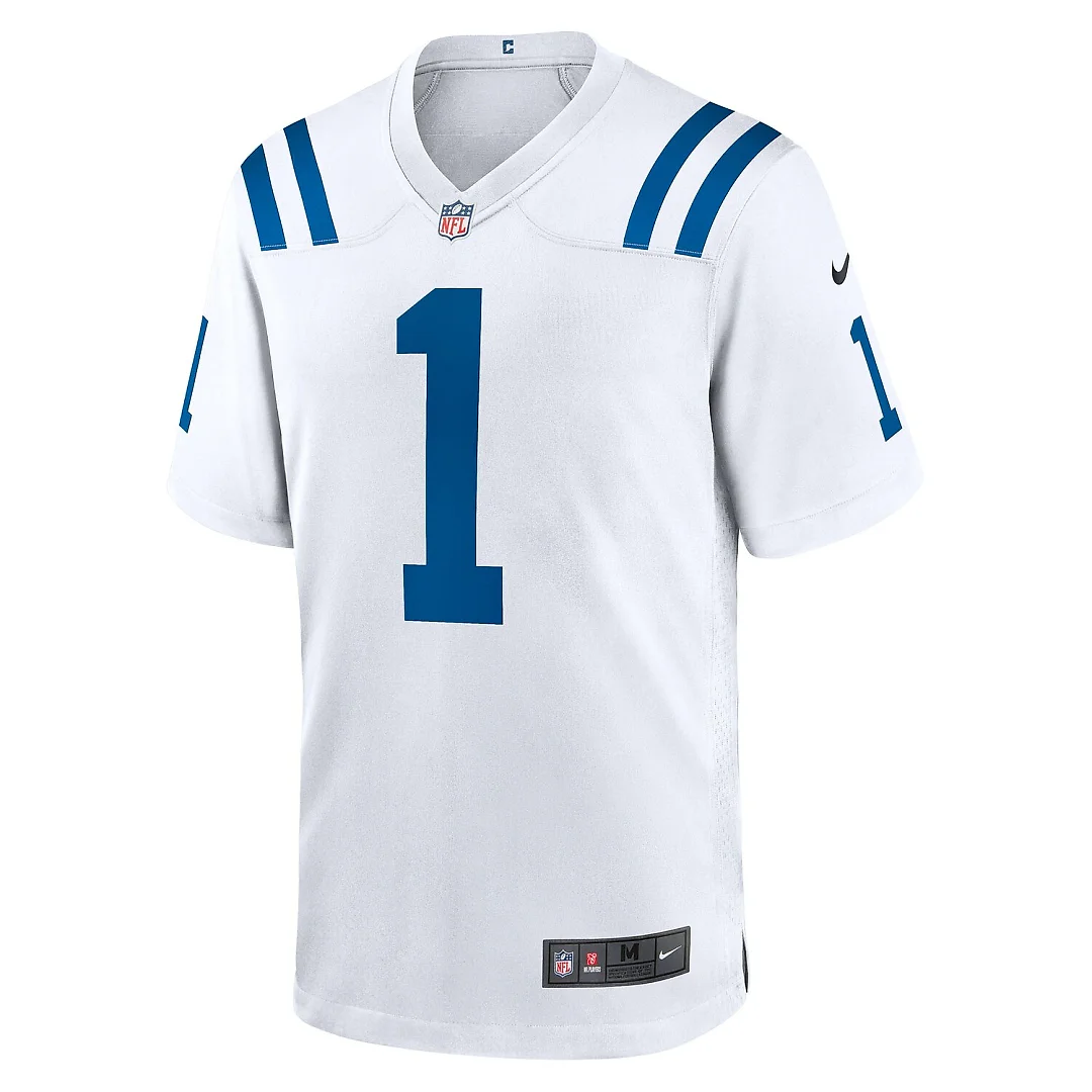 Zennovawear Ahmad Sauce Gardner Indianapolis Colts Game Jersey - White