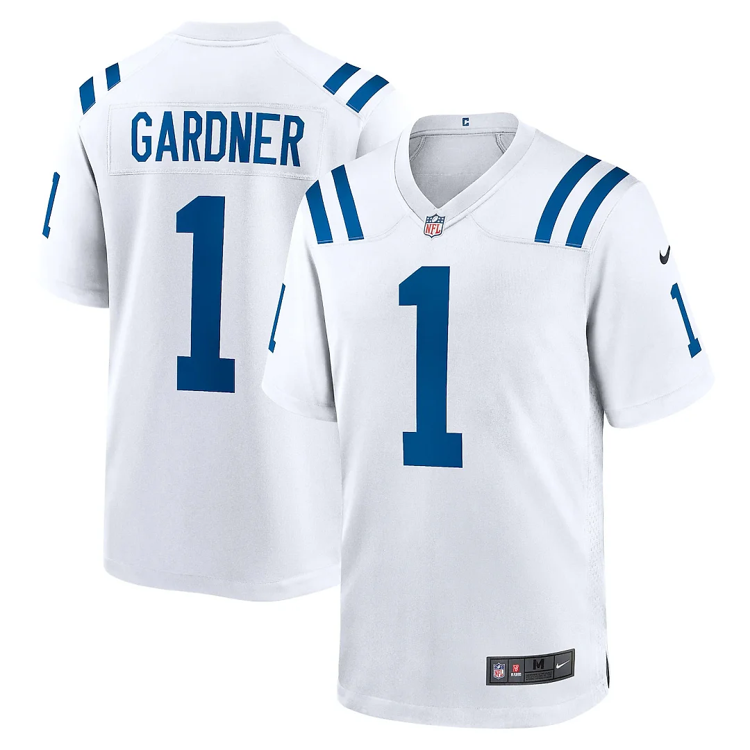 Zennovawear Ahmad Sauce Gardner Indianapolis Colts Game Jersey - White