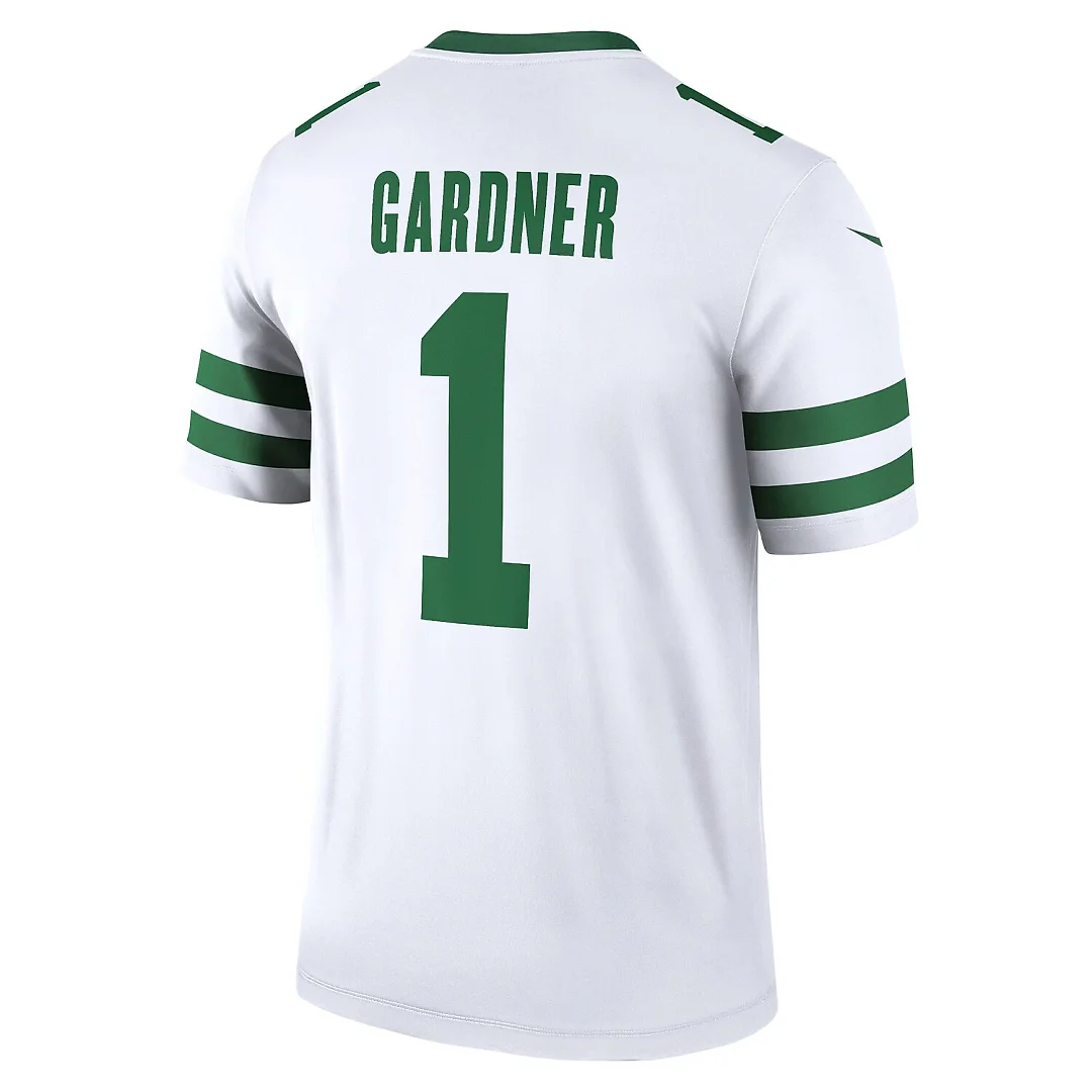 Zennovawear Ahmad Sauce Gardner New York Jets Legend Player Performance Top - White