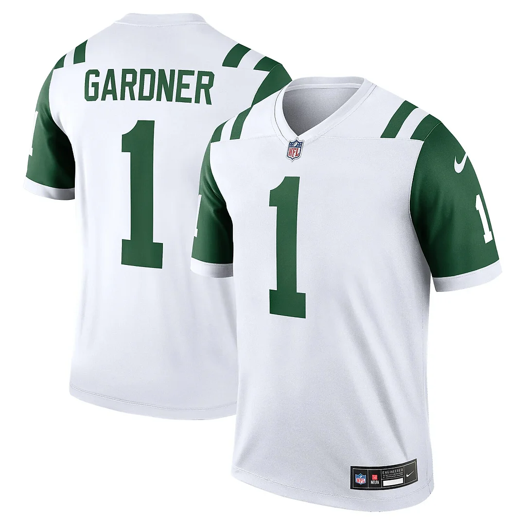 Zennovawear Ahmad Sauce Gardner New York Jets Legend Player Performance Top - White