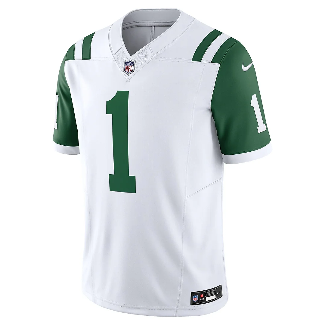 Zennovawear Ahmad Sauce Gardner New York Jets Classic Alternate Vapor FUSE. Limited Jersey - White