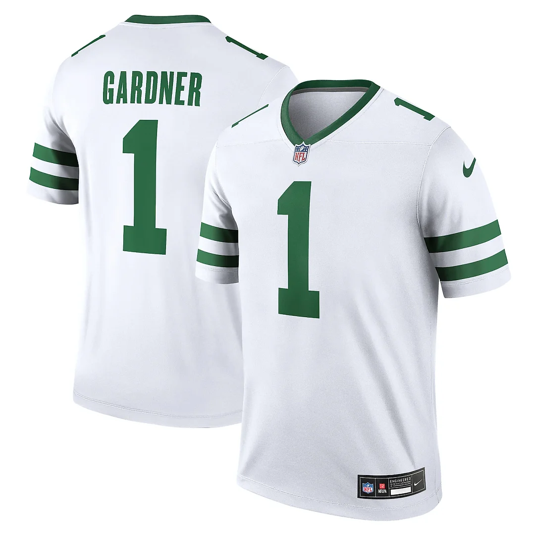 Zennovawear Ahmad Sauce Gardner New York Jets Legend Player Performance Top - White