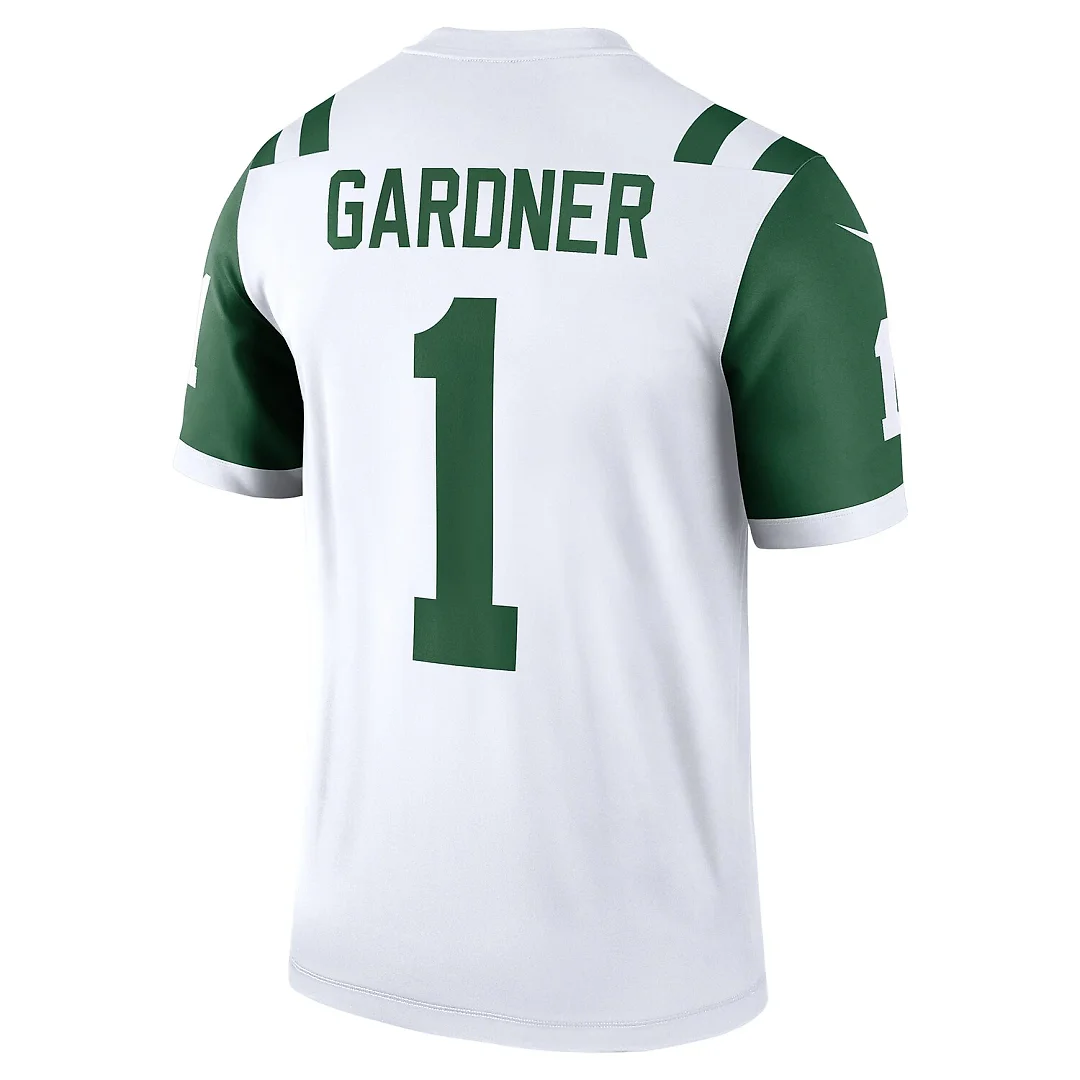 Zennovawear Ahmad Sauce Gardner New York Jets Legend Player Performance Top - White