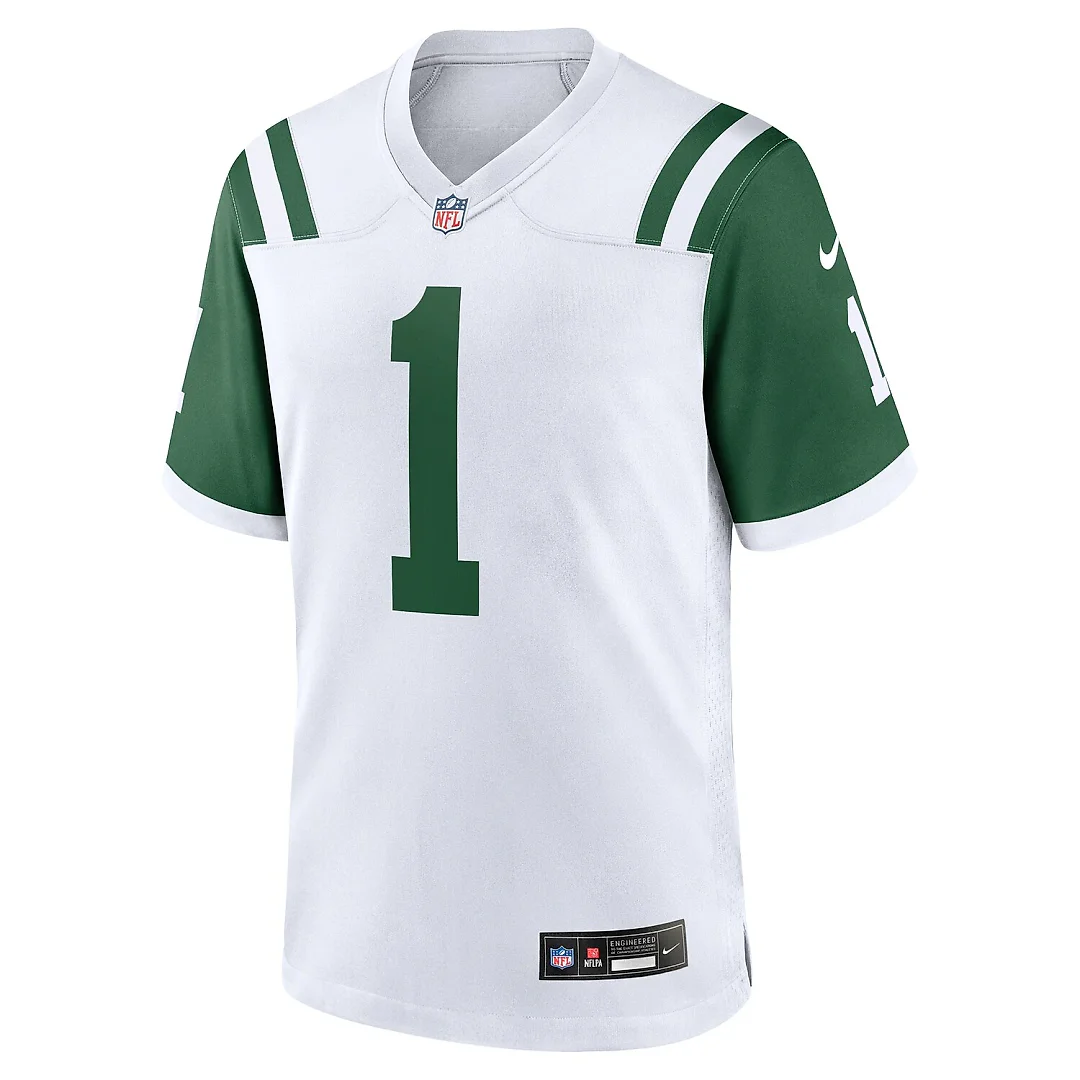 Zennovawear Ahmad Sauce Gardner New York Jets Classic Alternate Game Jersey - White
