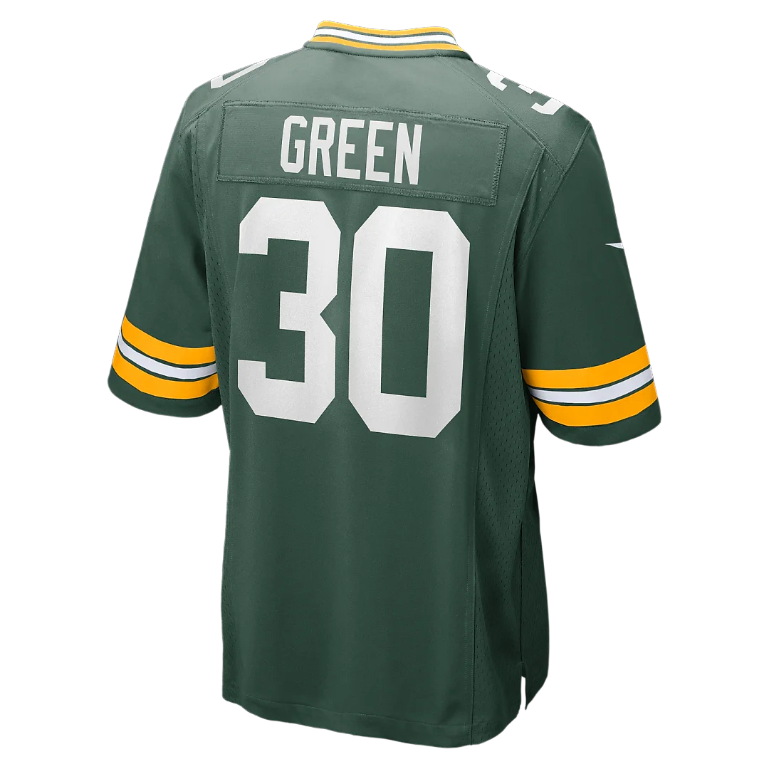 Zennovawear Ahman Green Green Bay Packers Team Retired Player Game Jersey - Green