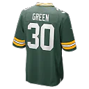 Zennovawear Ahman Green Green Bay Packers Team Retired Player Game Jersey - Green