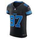 Zennovawear Aidan Hutchinson Detroit Lions Alternate Vapor FUSE. Elite Jersey - Black