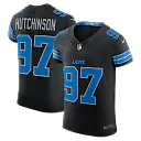 Zennovawear Aidan Hutchinson Detroit Lions Alternate Vapor FUSE. Elite Jersey - Black