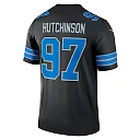 Zennovawear Aidan Hutchinson Detroit Lions Legend Player Performance Top - Black