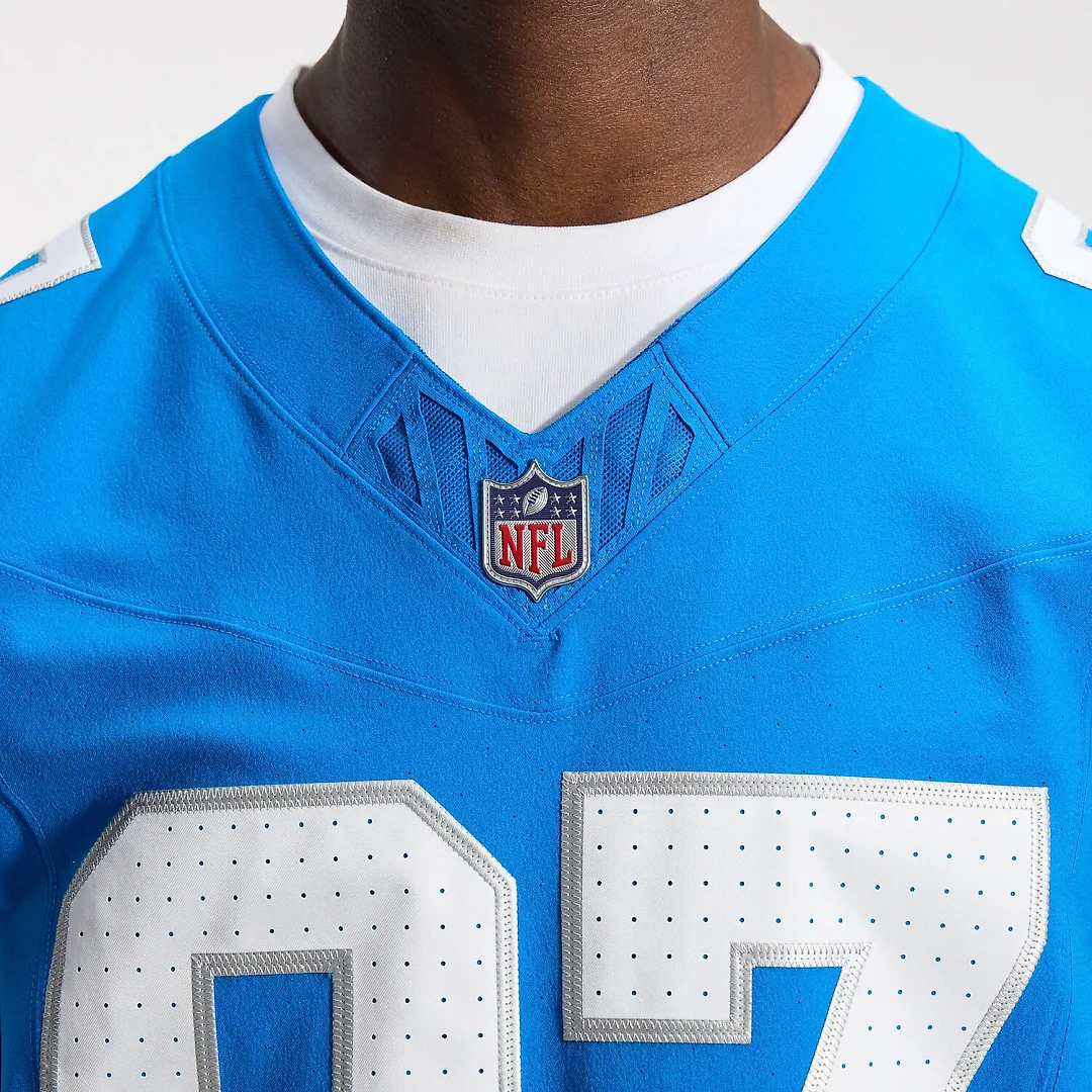 Zennovawear Aidan Hutchinson Detroit Lions Alternate Vapor FUSE. Elite Jersey - Blue