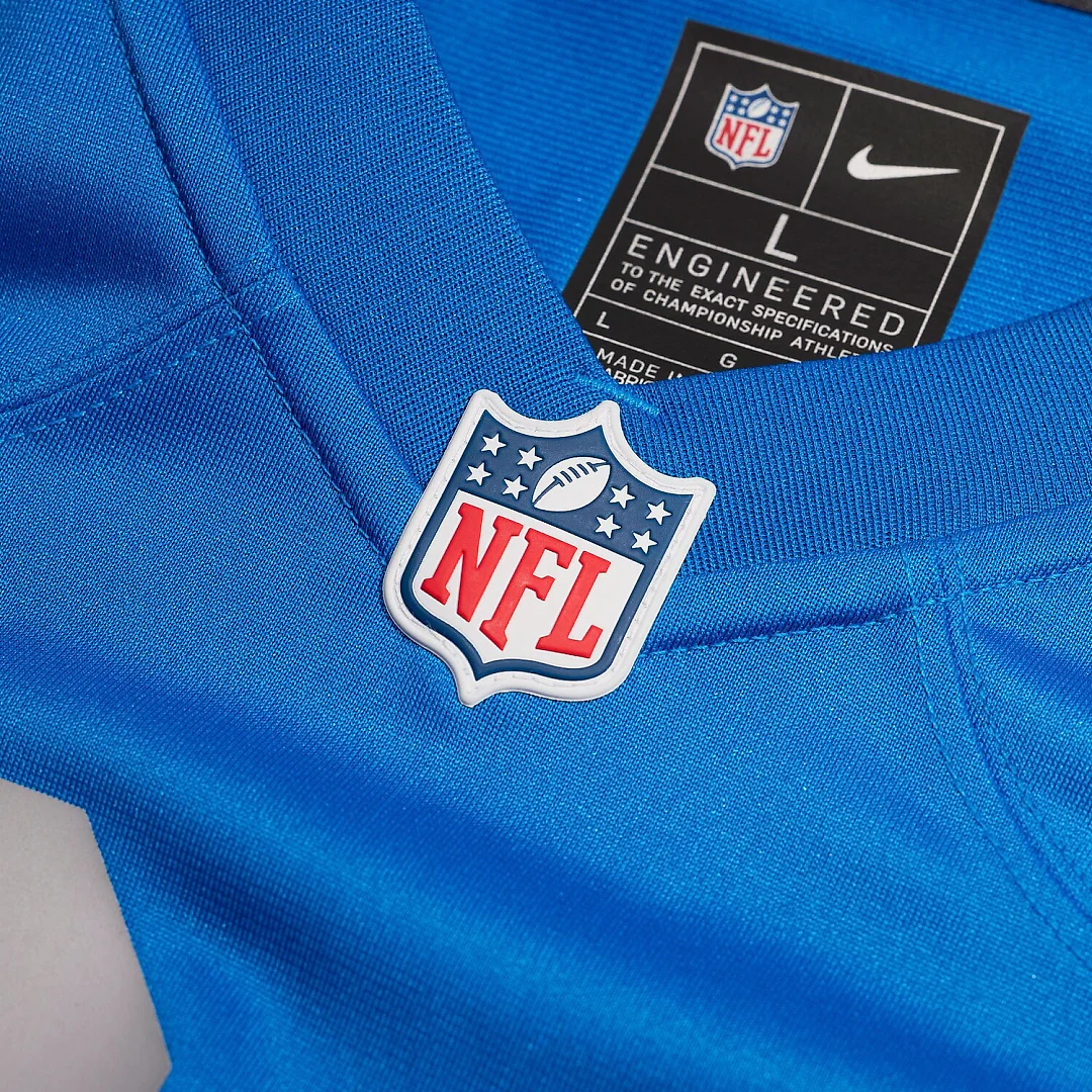 Zennovawear Aidan Hutchinson Detroit Lions Alternate Game Jersey - Blue