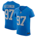 Zennovawear Aidan Hutchinson Detroit Lions Alternate Vapor FUSE. Elite Jersey - Blue