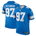 Zennovawear Aidan Hutchinson Detroit Lions Legend Player Performance Top - Blue