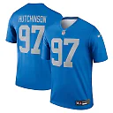 Zennovawear Aidan Hutchinson Detroit Lions Legend Player Performance Top - Blue