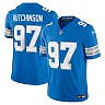 Zennovawear Aidan Hutchinson Detroit Lions Team Vapor FUSE. Limited Jersey - Blue