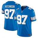 Zennovawear Aidan Hutchinson Detroit Lions Team Vapor FUSE. Stitched Limited Jersey - Blue