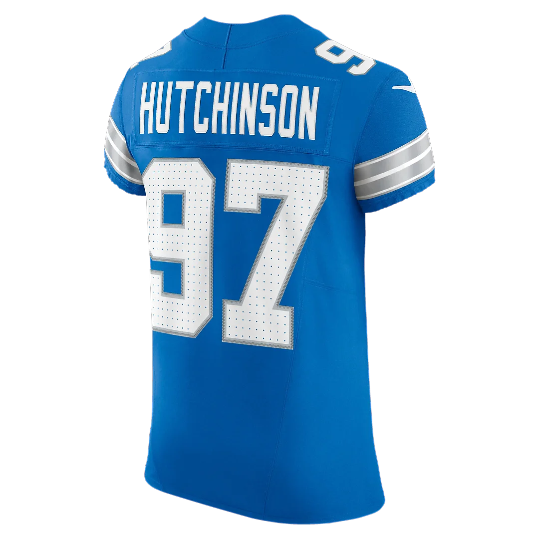 Zennovawear Aidan Hutchinson Detroit Lions Team Vapor FUSE. Elite Jersey - Blue