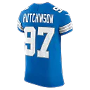 Zennovawear Aidan Hutchinson Detroit Lions Team Vapor FUSE. Elite Jersey - Blue