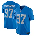 Zennovawear Aidan Hutchinson Detroit Lions Vapor FUSE. Alternate Limited Jersey - Blue