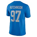 Zennovawear Aidan Hutchinson Detroit Lions Vapor FUSE. Alternate Limited Jersey - Blue