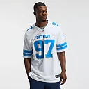 Zennovawear Aidan Hutchinson Detroit Lions Game Jersey - White