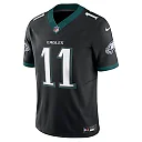Zennovawear A.J. Brown Philadelphia Eagles Alternate Vapor FUSE. Limited Jersey - Black