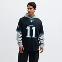 Zennovawear A.J. Brown Philadelphia Eagles Alternate Vapor FUSE. Limited Jersey - Black