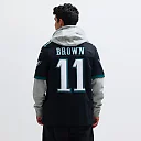 Zennovawear A.J. Brown Philadelphia Eagles Alternate Vapor FUSE. Limited Jersey - Black