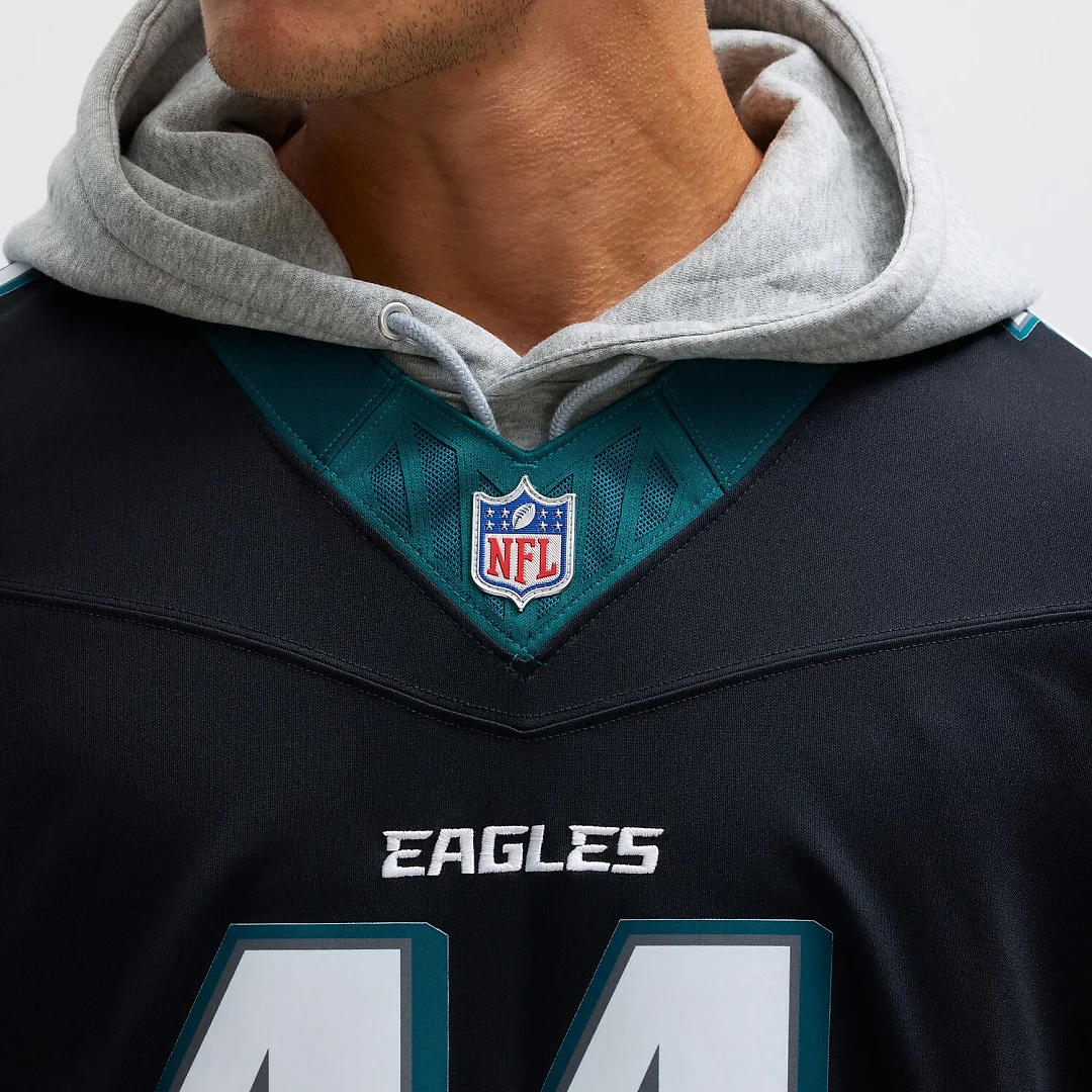 Zennovawear A.J. Brown Philadelphia Eagles Alternate Vapor FUSE. Limited Jersey - Black