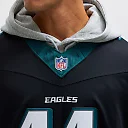 Zennovawear A.J. Brown Philadelphia Eagles Alternate Vapor FUSE. Limited Jersey - Black