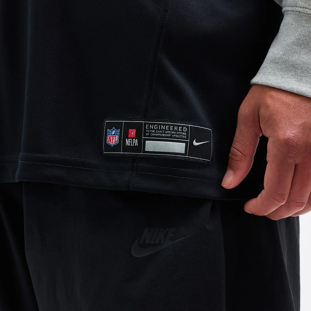 Zennovawear A.J. Brown Philadelphia Eagles Alternate Vapor FUSE. Limited Jersey - Black