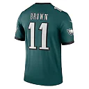 Zennovawear A.J. Brown Philadelphia Eagles Legend Player Performance Top - Green