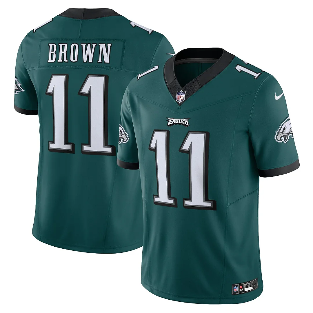 Zennovawear A.J. Brown Philadelphia Eagles Vapor FUSE. Limited Jersey - Green