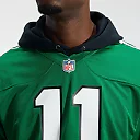 Zennovawear A.J. Brown Philadelphia Eagles Alternate Game Player Jersey - Kelly Green