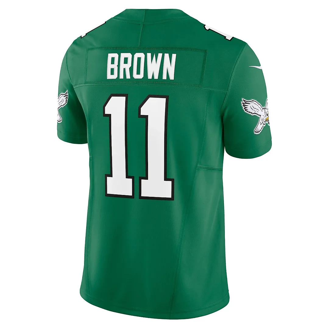 Zennovawear A.J. Brown Philadelphia Eagles Vapor FUSE. Limited Jersey - Kelly Green