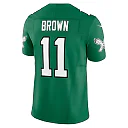 Zennovawear A.J. Brown Philadelphia Eagles Vapor FUSE. Limited Jersey - Kelly Green