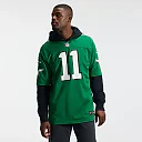 Zennovawear A.J. Brown Philadelphia Eagles Alternate Game Player Jersey - Kelly Green