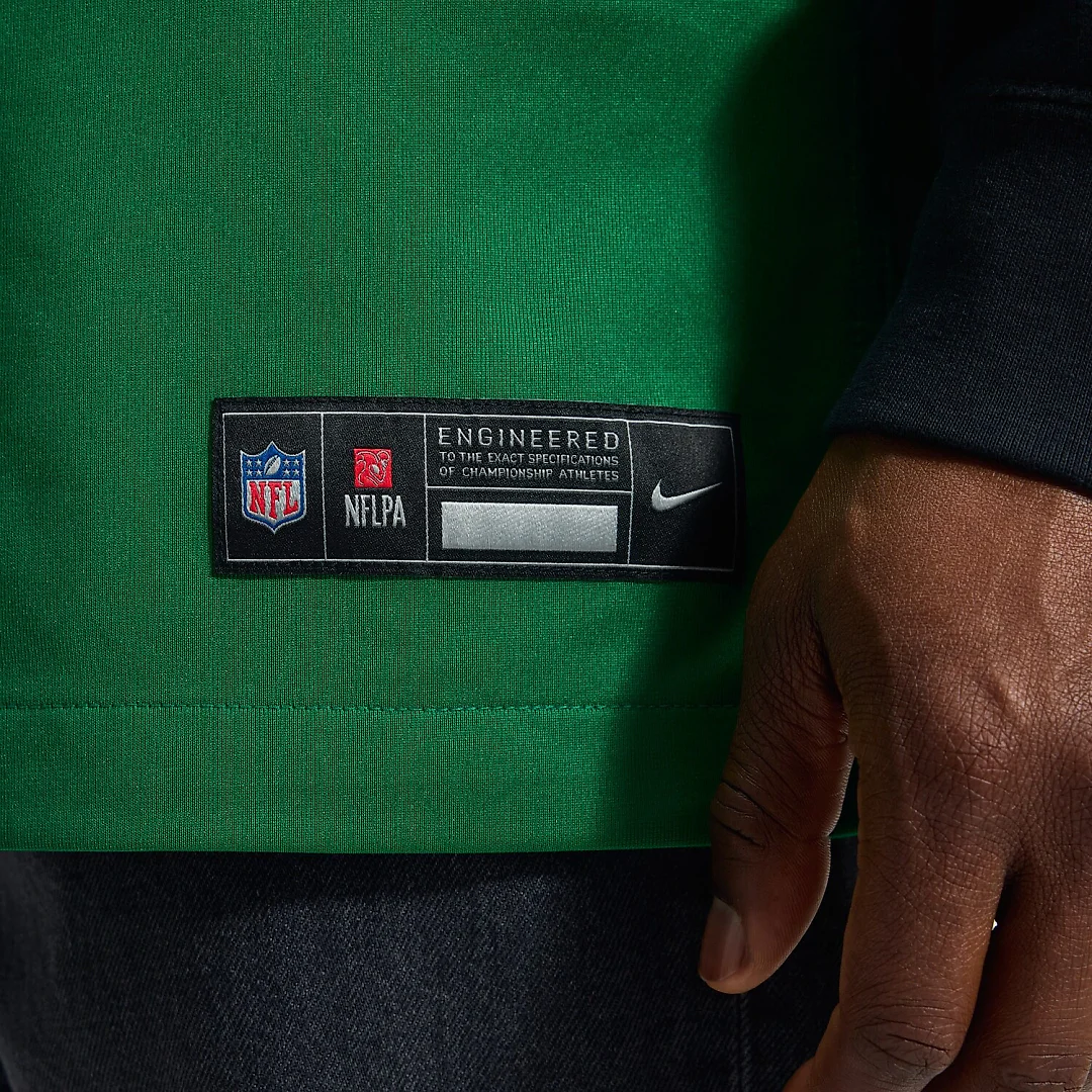 Zennovawear A.J. Brown Philadelphia Eagles Alternate Game Player Jersey - Kelly Green